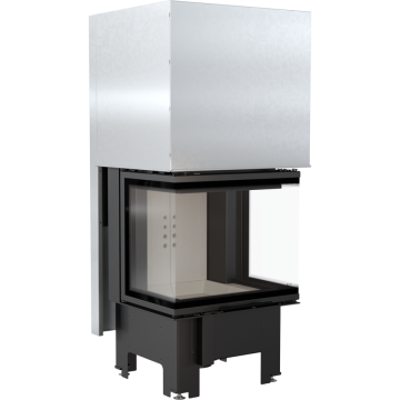 Recuperador de Calor a Lenha 3 Vidros Guilhotina NBC 600/400